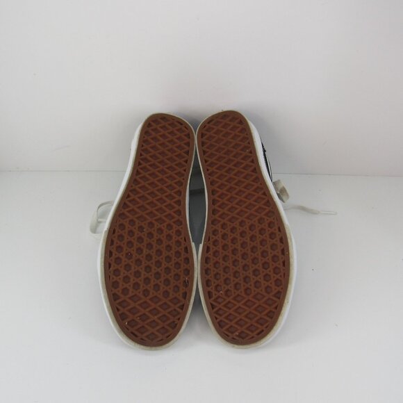 Vans Off The Wall Men's Black Suede Skate Shoe Low Top Sneakers Size 5 - Picture 7 of 8